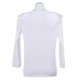 thumbnail image 5 of Las Mujeres Sin Tirantes De Manga Larga Cuello Redondo Atractivo Delgado De Xl Blanco jinwen Las mujeres \ 's ropa, 5 of 8