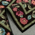 thumbnail image 6 of BERTHMEER 2'x3' Small Black Pink Area Rugs for Bathroom Bedroom Entryway Kitchen Dorm Entrance Non Slip Washable Floral Vintage Oriental Rugs, Multicolor, 6 of 7