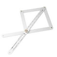 thumbnail image 1 of Daily Mix Store Localisateur d'Angle Premium, Règle de Goniomètre pour Menuiserie Multifonctionnelle Diagonale Plafond Prof 4 Plis Outil en u Premium pour Menuiserie, 1 of 8
