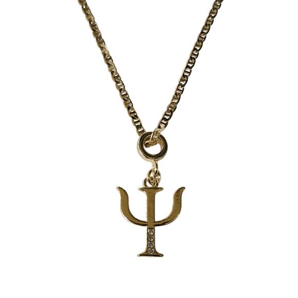 COLLAR DE PSICOLOGIA DE ORO LAMINADO
