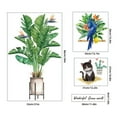 thumbnail image 4 of SDNall Colored Sunflower Wall Stickers for Home Decor, Removable and Reusable Window Decals, Spring Into Summer with Vibrant Floral Designs, Easy Peel and Stick Application for Smooth Surfaces, 4 of 8