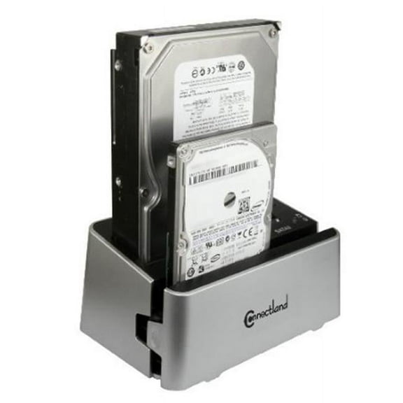 Syba Multimedia  Usb 3.0 Dual Slot Docking Station For 2.