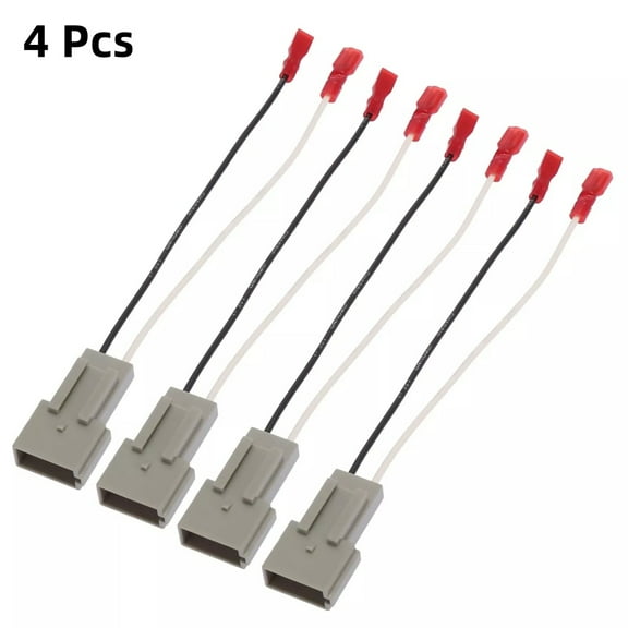 4x Speaker Wire Harness Adapter For Select 1987-Up Ford Vehicles 72-5512 SP-5512
