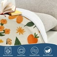 thumbnail image 4 of Yayeee Throw Blanket for Couch Soft Warm 50" x 60" Sofa Chair Bed Decoration, Leaves Pattern, 4 of 7
