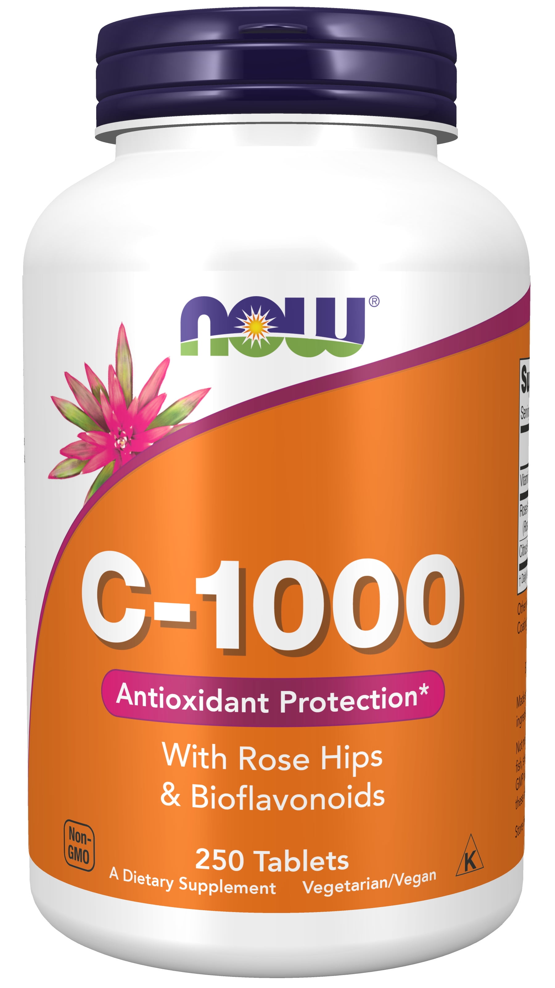 NOW Supplements, Vitamin C1,000 with Rose Hips & Bioflavonoids