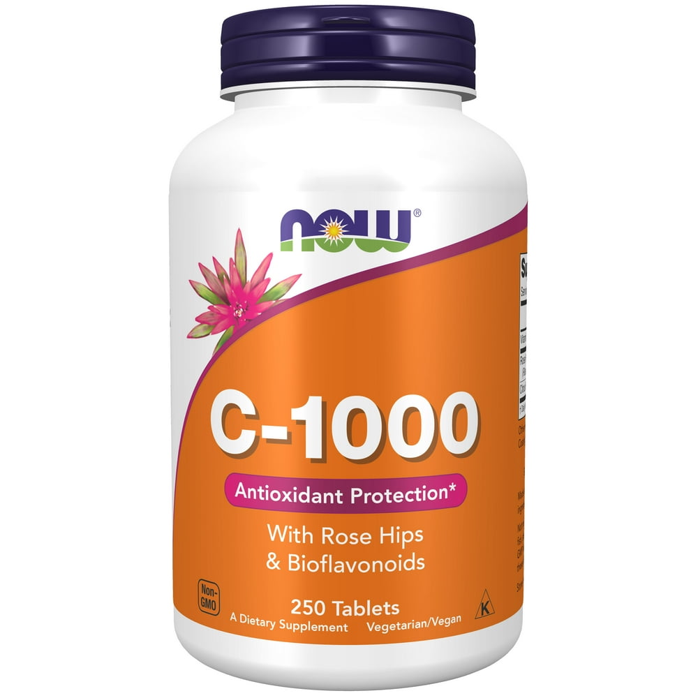 NOW Supplements, Vitamin C1,000 with Rose Hips & Bioflavonoids