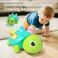 thumbnail image 2 of Designed For Babies Learning To Walk, This Interactive Turtle Toy With Intelligent Obstacle Avoidance And Music, Captivates Little Ones With Dynamic All-Directional Movement,, 2 of 8