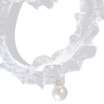 thumbnail image 4 of VONKY PU Cat Cute Collar Beautiful Lace And Pearl Pendant Soft And Comfortable Adjustable Buckle Easy 1Set, 4 of 6