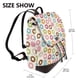 thumbnail image 2 of Disketp Colorful Donuts Mochila de Cuero para Mujer, Bolso de Espalda Antirrobo con Estilo para Viaje, Trabajo y Uso Diario, 2 of 4