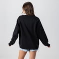 thumbnail image 2 of Women's Gameday Couture Black Minnesota Golden Gophers Oversized Legacy Club Black Label Premium Fleece Sweatshirt, 2 of 5