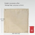 thumbnail image 3 of High Temperature Resistant Fiberglass Fireproof Blanket 39.4"x39.4" for Outdoor Camping, The Ember Mat,Fire Pit Mat,Grill Mat,Protect Your Deck, Patio, Lawn or Campsite from Popping Embers, 3 of 8