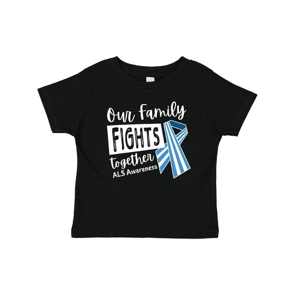 Inktastic Our Family Fights Together ALS Awareness Boys or Girls Baby T-Shirt