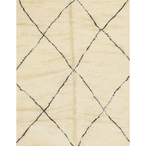 Ahgly Company Machine Washable Indoor Rectangle Abstract Gold Area Rugs, 7' x 9'