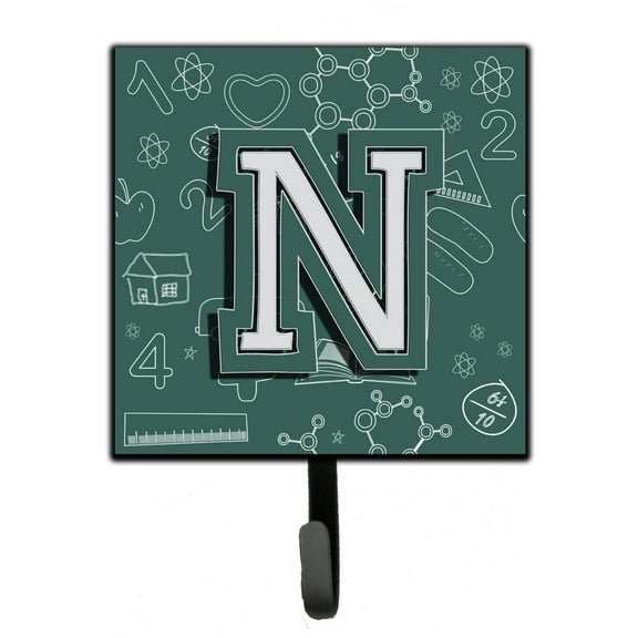 Letter N Back to School Initial Leash or Key Holder
