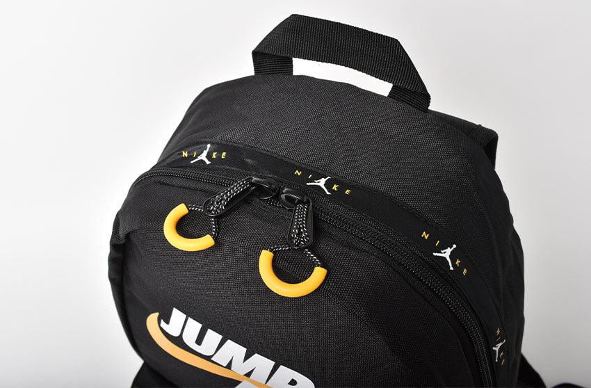Álbum de graduación lista realce Nike Jordan Jumpman Unisex Backpack Black Yellow White 9A0551 023 Sz L  (16"H X 13"D X 6"W) - Walmart.com