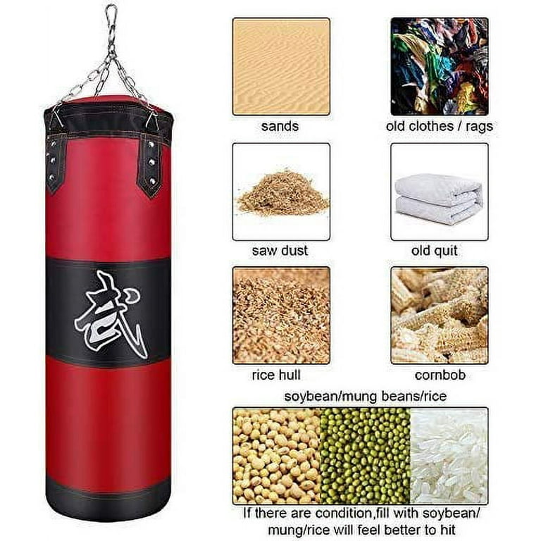 Can I fill this boxing bag with ONLY JUST Towels and sand? Or can someone  tell me the cheapest filling? : r/MuayThai