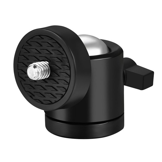 Bgsha Support de Tête à Bille de Réglage d'Angle Vis 1/4 pour Appareils Photo Reflex Numériques et Divers Appareils
