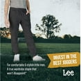 thumbnail image 5 of Lee Boys' Sweatpants - 2 Pack Basic Cozy Active Fleece Jogger Pants with Pockets (4-20), 5 of 7