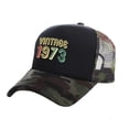 thumbnail image 2 of Gorras de camionero Unisex, divertidas gorras de béisbol con malla, Estilo Vintage, ideal para regalo de cumpleaños, 1973-1970, 2 of 4