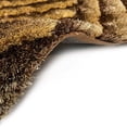 thumbnail image 3 of RugBerry 3D 259 Collection 1-inch Thick Shag Rug 8' x 10' ft Brown, 3 of 3