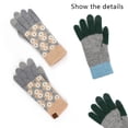 thumbnail image 3 of Guantes de invierno para hombre y mujer con pantalla táctil, guantes de punto cálidos para mensajes de texto, 3 of 5