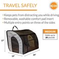 thumbnail image 4 of K&H Travel Safety Gray Carrier Medium, 4 of 7