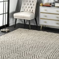 thumbnail image 7 of nuLOOM Vania Chevron Jute Area Rug, 4' x 6', Vania Off-white, 7 of 7