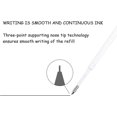 thumbnail image 2 of HAHDAXIA 20pcs Ballpoint Pen Refills Black Ink 1.0mm Medium Point Smooth Writing Pen Refills Replacement Gel Ink Refills for Retractable Ballpoint Pen School Office Supplies, 2 of 5