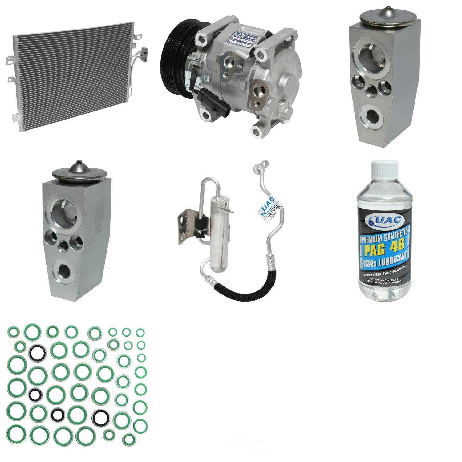 UAC KT 6210A Compressor-condenser Replacement Kit