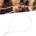 thumbnail image 3 of Women 925 Silver Necklace Gourd Necklace Pendant Necklaces Tiny Necklaces for Women Girls ANGGREK Otros, 3 of 8
