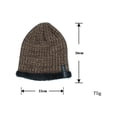 thumbnail image 4 of Men's Knitted Wool Beanie Hats Winter Sports Ski Slouch Boy Casual Outdoor Caps, 4 of 6