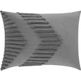 thumbnail image 7 of Lanco Tufted Embroidery Comforter Set King Size , 7 Piece Grey Fashion Bedding Set , Ultra-soft, 7 of 7
