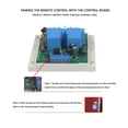 thumbnail image 3 of DC Motor Control Module, Responsive 2 Modes Forward Reverse DC12-24V Motor Controller with Limit Switch for Electronic Lock, 3 of 7