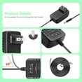 thumbnail image 3 of FITE ON 12V AC Adapter Charger Compatible with Kramer VIA-GO2 Wireless 4K Presentation Device Power Supply Cord Mains PSU, 3 of 5