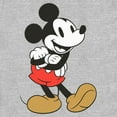 thumbnail image 2 of Women's Mickey & Friends Retro Pose Graphic Tee Athletic Heather Medium, 2 of 4