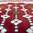 thumbnail image 5 of Tapis de Prière Modefa / Grand pour Plusieurs Personnes en Velours Turc Namaz Sajadah Janamaz / Tapis de Groupe Familial / Arche Géométrique Complexe (Rouge - 4 Personnes), 5 of 5
