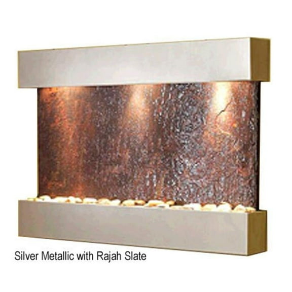 Adagio RCS4504 Reflection Creek - Rajah Natural Slate Wall Fountain