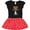 Black & Red with Polka Dots, variant on Inktastic Bernese Mountain Dog Lover Girls Toddler Dress