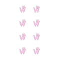 thumbnail image 2 of Bewildely Estante de baño ABS fácil de instalar de 4 piezas - Estante para pantuflas práctico y que ahorra espacio Paquete sin perforaciones Paquete 1: 4 piezas rosa 2Conjunto, 2 of 6