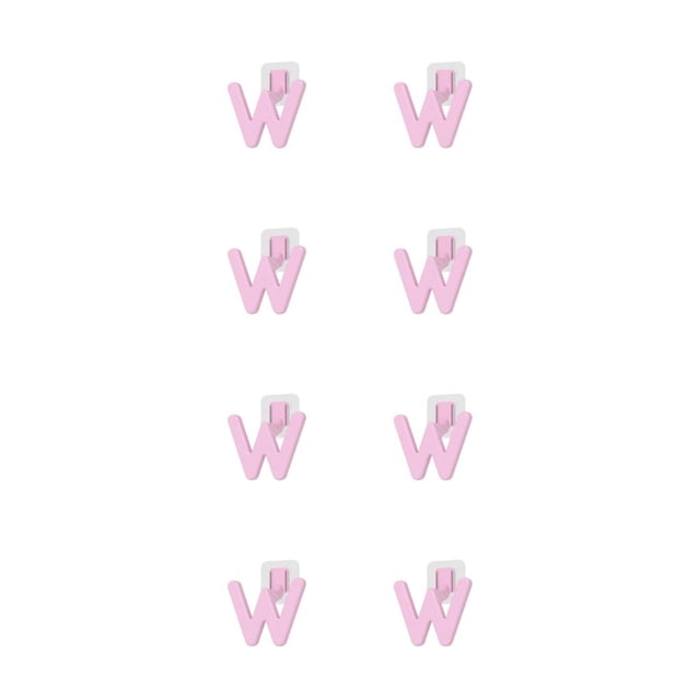 Advancent Organizador de baño multifuncional de 4 piezas - Estante de baño conveniente duradero y fácil de instalar Paquete 1: 4 piezas rosa 2Conjunto