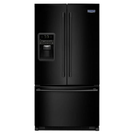 Maytag MFI2269FRB 22 Cu. Ft. Black French Door Refrigerator