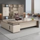 thumbnail image 1 of Meeting Desktops Office Desks Writing Lap Workstation Mainstays Wooden Storage Office Desks Standing Mesa Furniture Office My Lux Decor Round, 1 of 7