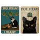 thumbnail image 1 of (20x30)(Juego 2uds) Hojalata Rectangular 20*30cm Serie Animal Gato, 1 of 9
