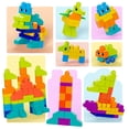 thumbnail image 4 of MEGA BLOKS Bigger Building Bag building set with 150 big building blocks, 4 of 7