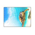 thumbnail image 3 of RYLABLUE Turtle Couch Sofa or Bed Fleece Blanket Throw 58x80 inches, 3 of 3