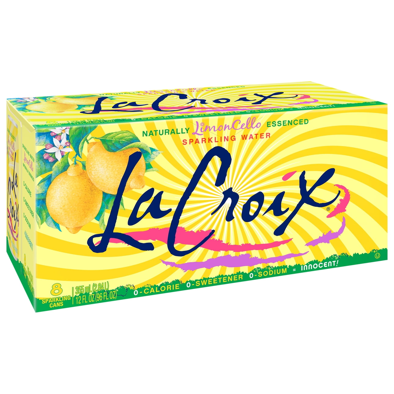 LaCroix Sparkling Water, LimonCello 8pk/ 12 fl oz