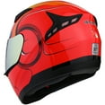 thumbnail image 6 of 1STORM MOTORCYCLE FULL FACE HELMET BIKE BOOSTER G335CLS IRON MAN RED, 6 of 6