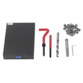 thumbnail image 1 of Thread Repair Inserts Kit, Thread Restorer Kit Rethreading Tool 30Pcs Plastic Handle  For Car Engine Repairs Red, 1 of 8