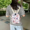 thumbnail image 5 of Moda Mujer Animal Patrón Impresión Mochila Casual Pequeños Bolsos (E), 5 of 5