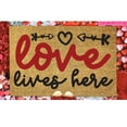Leott Discount! Carpet Valentine's Day Floor Mats Holiday Mats